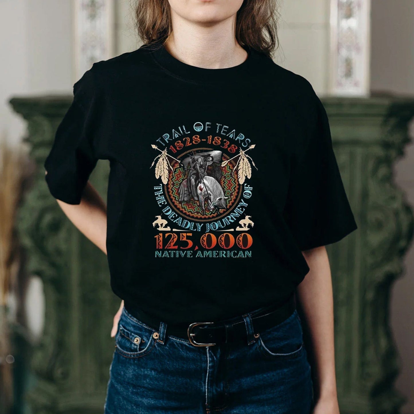 Camisetas de nativos americanos de Trail Of Tears