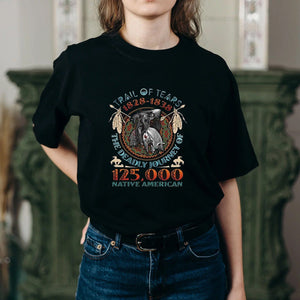 Trail Of Tears Native American Shirts