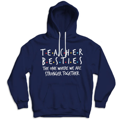 Camiseta de mejores amigas maestras: aquella en la que somos más fuertes juntas, regalo para maestras