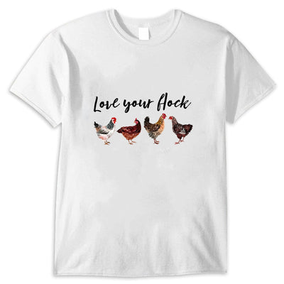 Love Your Flock Chickens Shirt