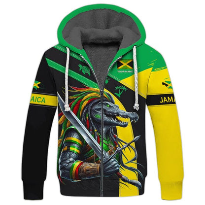 Custom Jamaica Shirt, Gift For Jamaica Lover, All Over Printed