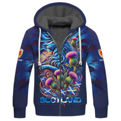 Custom Scotland Shirt, Gift For Scotland Lover, All Over Printed
