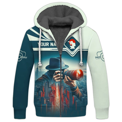 Photography Custom T- Shirts Photographer In The City 3D Shirt Gift For Photographer Lover, All Over Printed