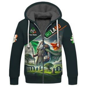 Custom Ireland Shirt, Gift For Ireland Lover, All Over Printed