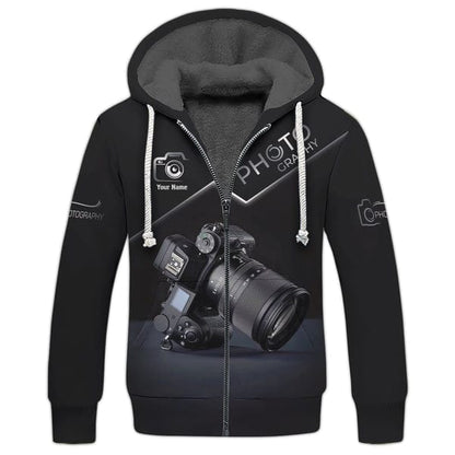 Custom Photography Shirt, Gift For Photography Lover, All Over Printed