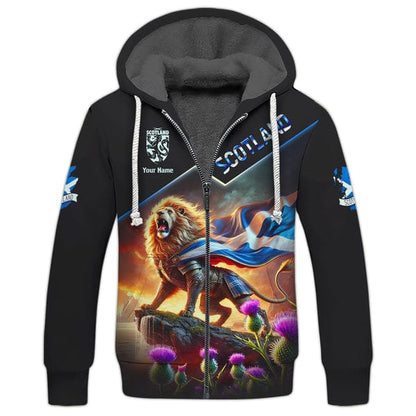 Custom Scotland Shirt, Gift For Scotland Lover, All Over Printed