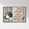 Personalized Cat Memorial Poster, Canvas - Angels Don't Away Have Wings Sometimes They Have Paws