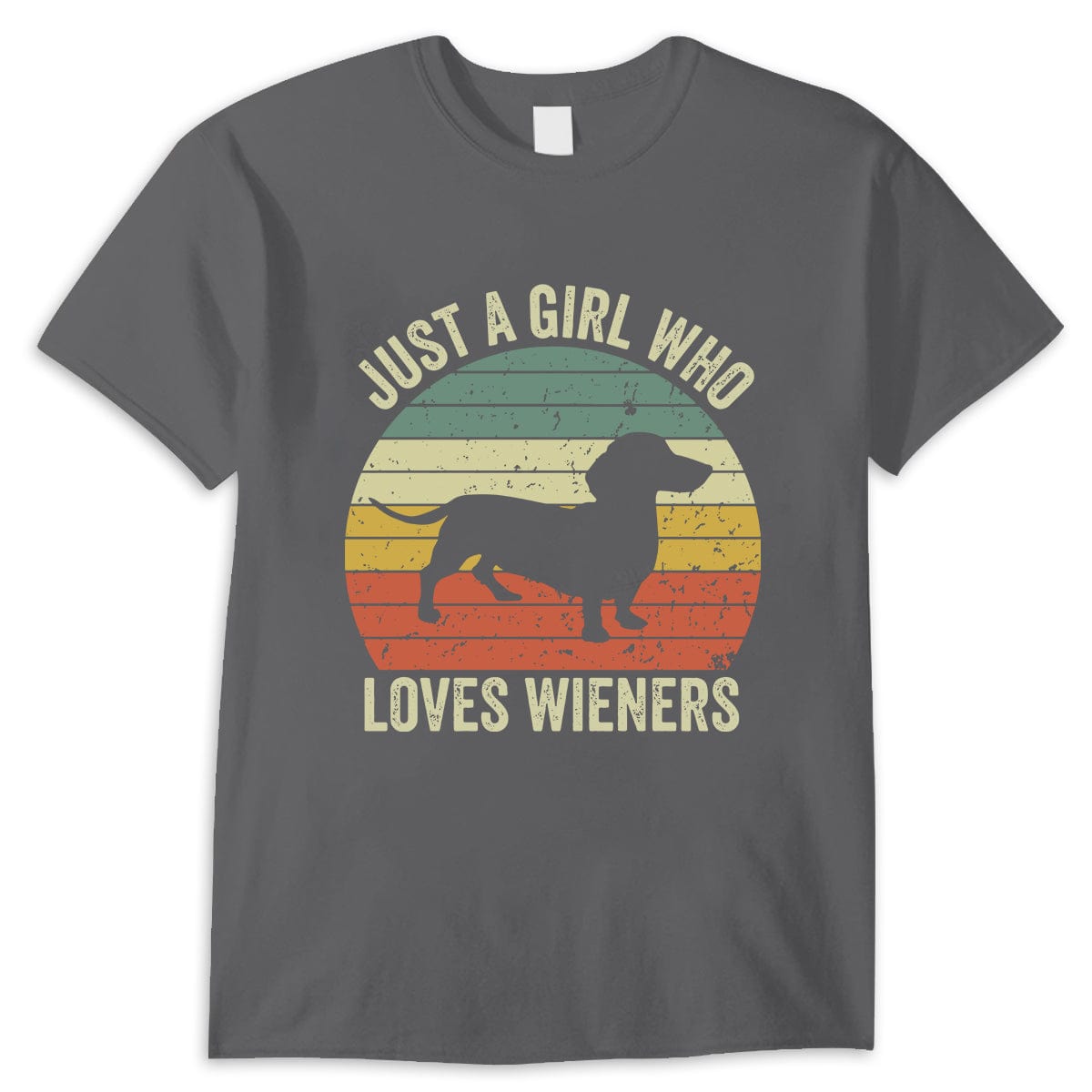 Solo una chica que ama las camisetas de Dachshund de Wieners