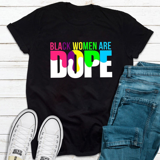 Camiseta Black Power con las mujeres negras como protagonistas, orgullosa mujer africana, camisetas afroamericanas