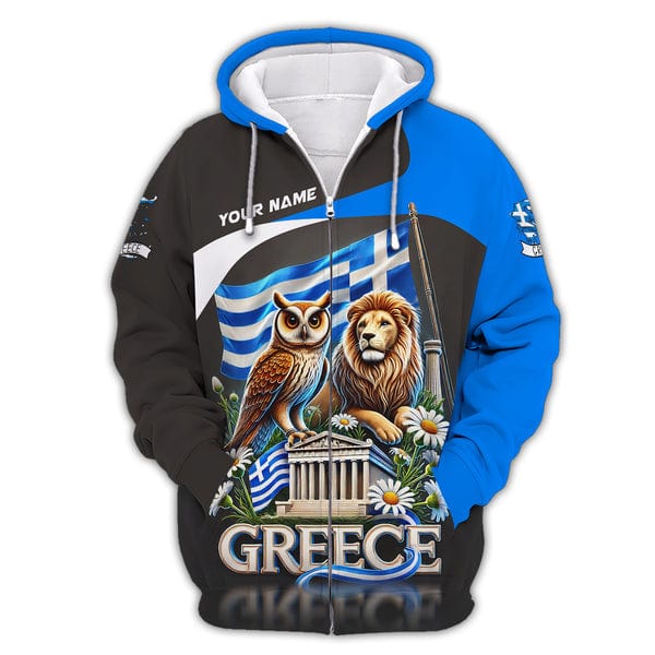 Greece Shirt, Gift For Greece Lover, All Over Printed