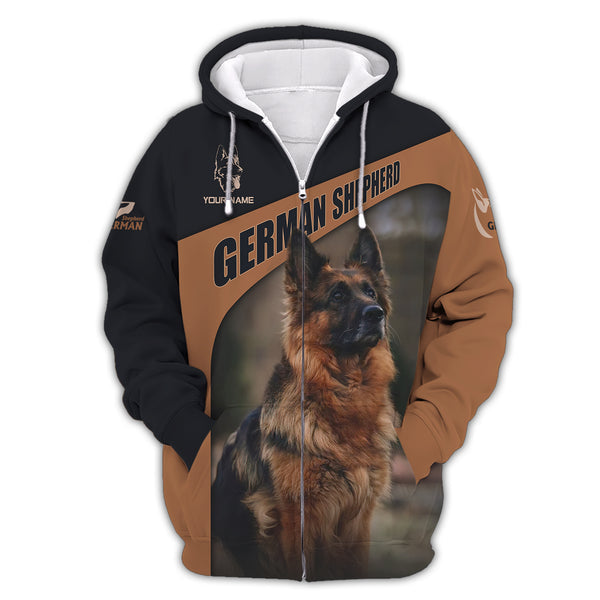 German Shepherd Shirt, Gift For Dog Lover, All Over Printed