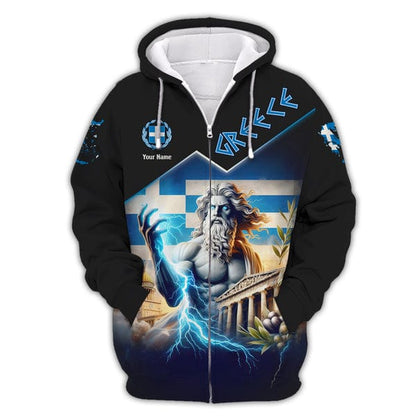 Greece Shirt, Gift For Greece Lover, All Over Printed