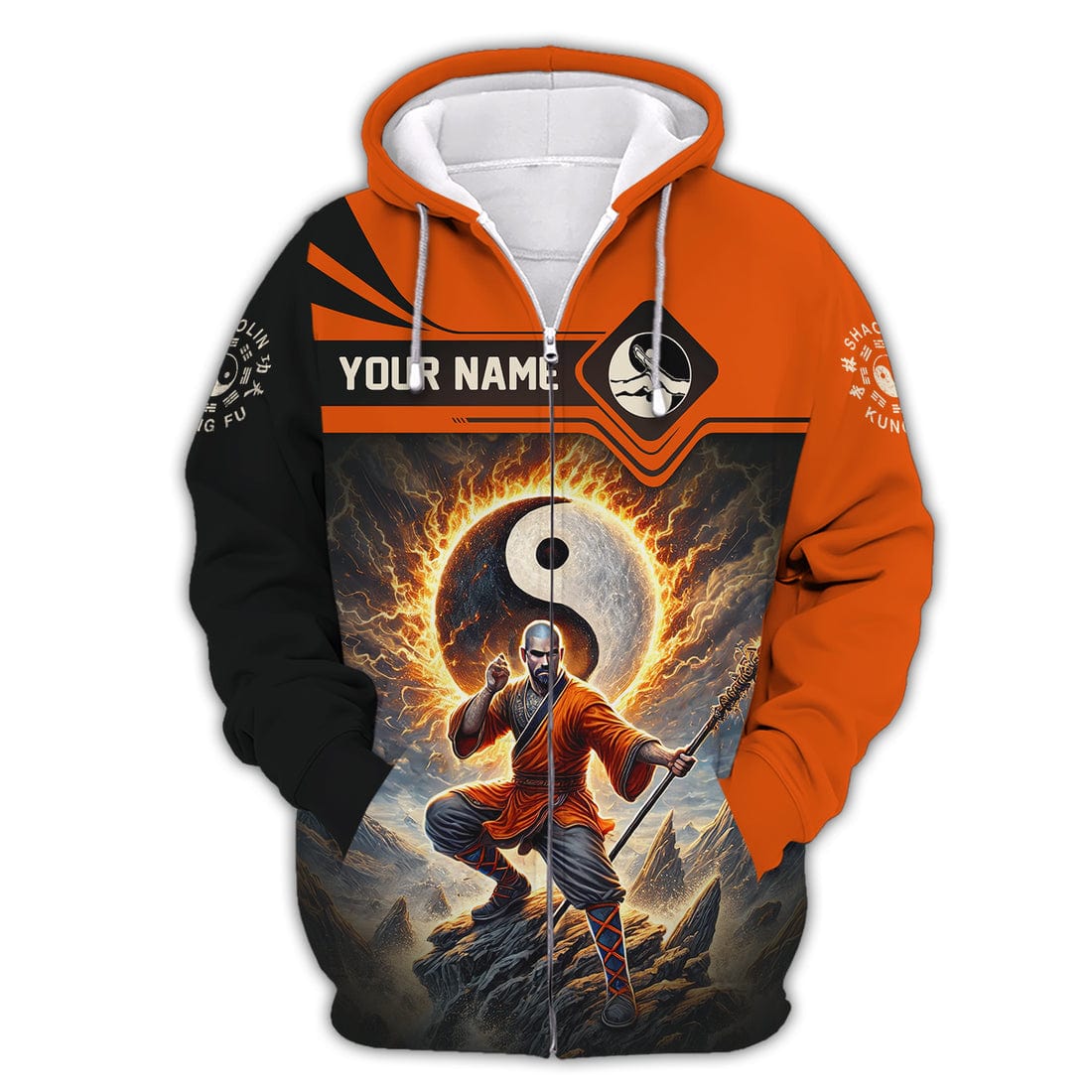 Custom Shaolin Kung Fu Shirt, Gift For Shaolin Kung Fu Lover, All Over Printed