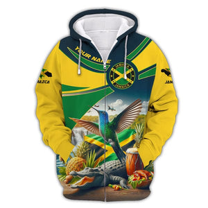 Custom Jamaica Shirt, Gift For Jamaica Lover, All Over Printed