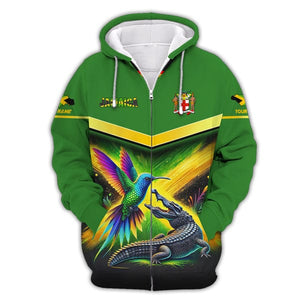 Custom Jamaica Shirt, Gift For Jamaica Lover, All Over Printed