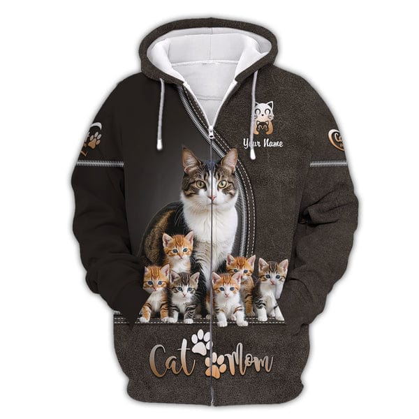 Personalized Cat Lover Shirt, All Over Printed