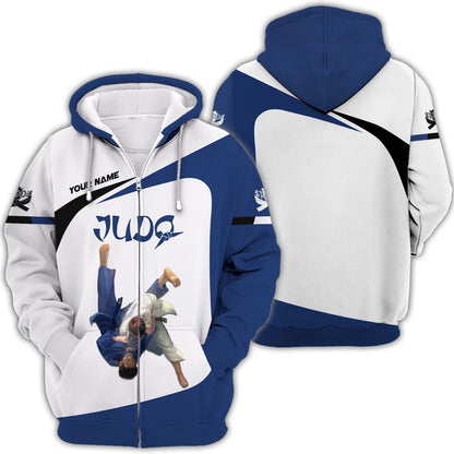 Judo Personalized Name 3D Shirt Custom Name, All Over Printed