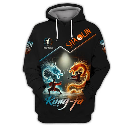 Custom Shaolin Kung Fu Shirt, Gift For Shaolin Kung Fu Lover, All Over Printed