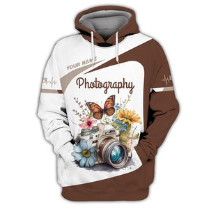 Custom Photography Shirt, Gift For Photography Lover, All Over Printed