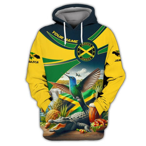 Custom Jamaica Shirt, Gift For Jamaica Lover, All Over Printed