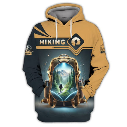 Hiking Shirt, Gift For Hiking Lover, All Over Printed