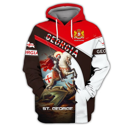 Personalized Georgia Shirts, All Over Printed