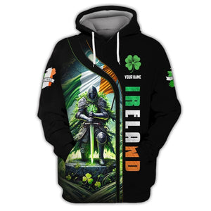 Custom Ireland Shirt, Gift For Ireland Lover, All Over Printed