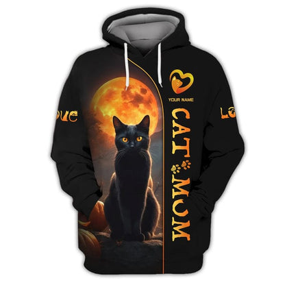 Personalized Cat Lover Shirt, All Over Printed