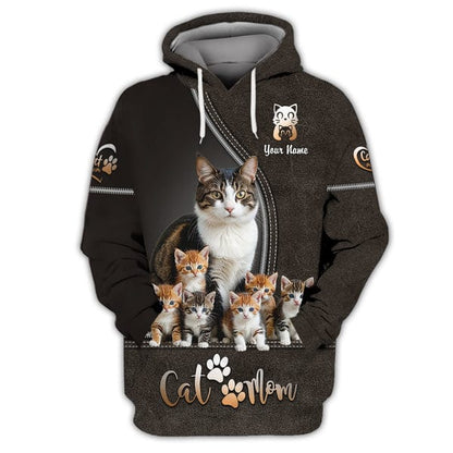 Personalized Cat Lover Shirt, All Over Printed
