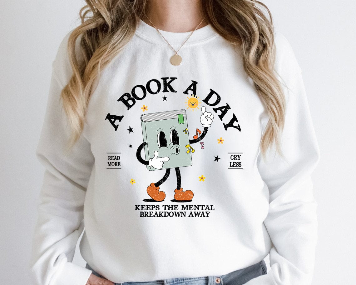 A Book A Day Keep The Mental Breakdown Away Shirts