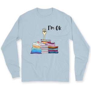 I'm Ok Sewing Hand T Shirt, Shirts