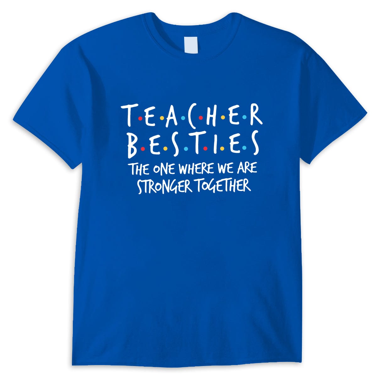 Camiseta de mejores amigas maestras: aquella en la que somos más fuertes juntas, regalo para maestras