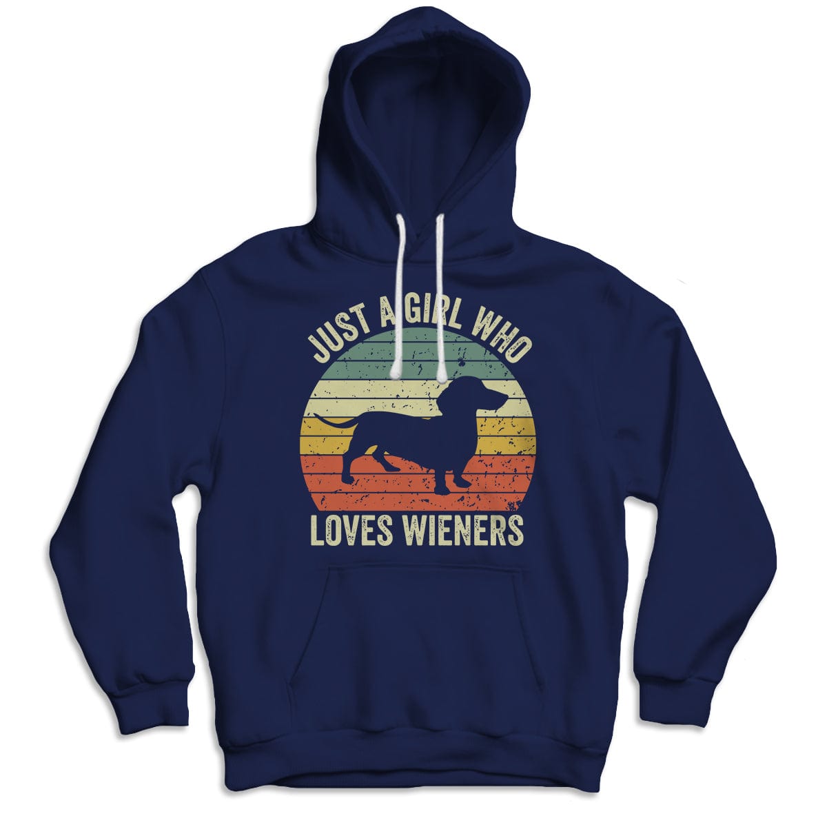 Solo una chica que ama las camisetas de Dachshund de Wieners