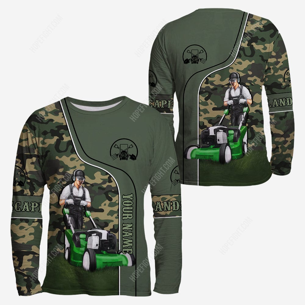Landscaper Love Shirt, Landscaper Shirt Gift
