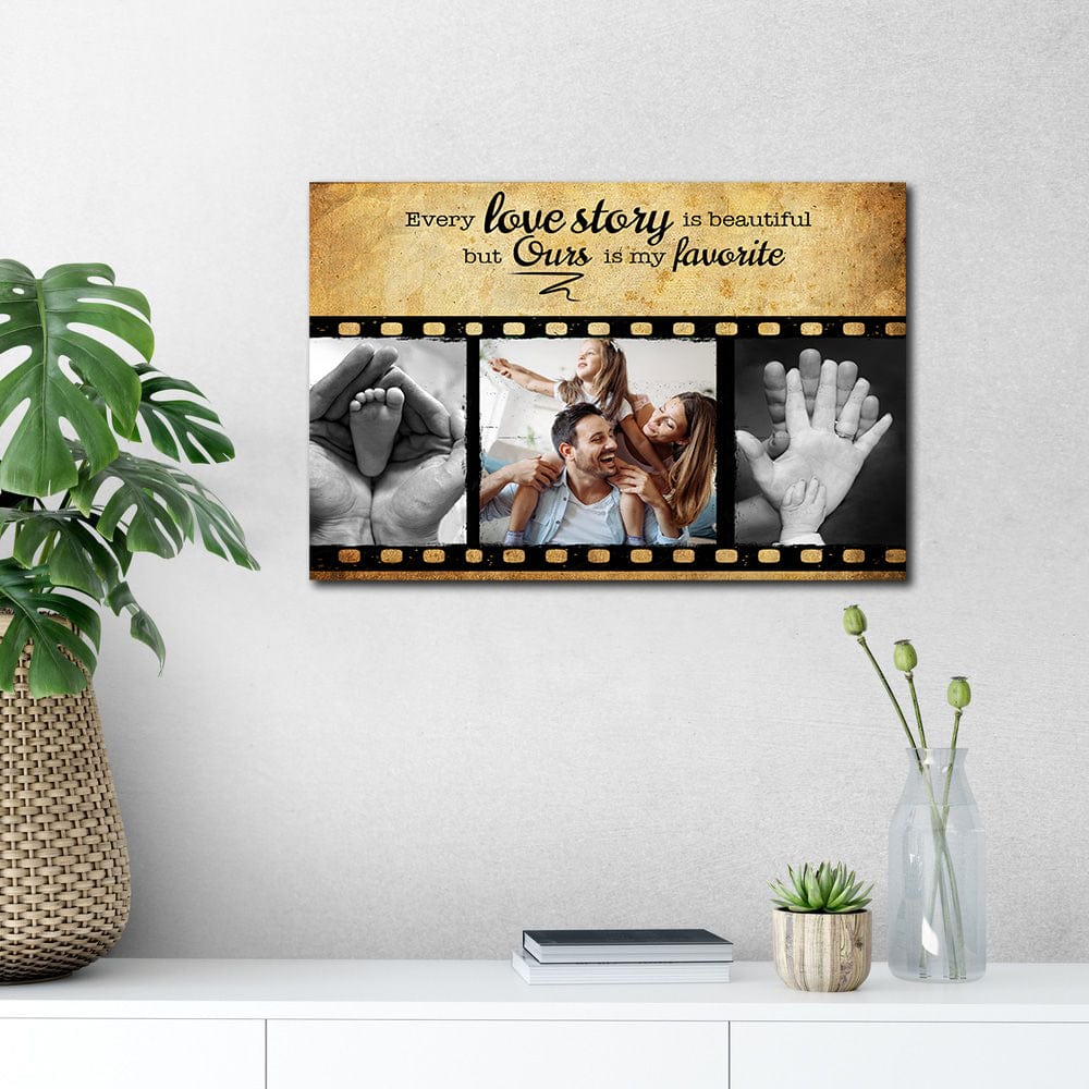 Personalized Canvas, Poster Every Love Story Is Beautiful But Ours Is My Favorite