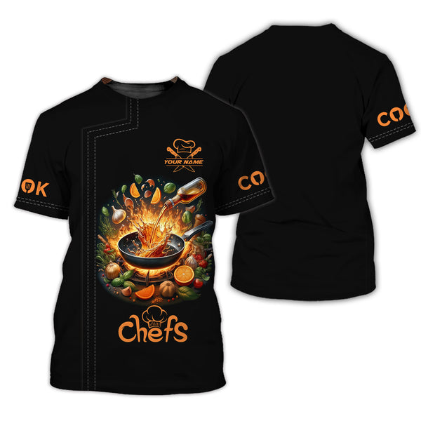 Personalized Chef Shirt, All Over Printed