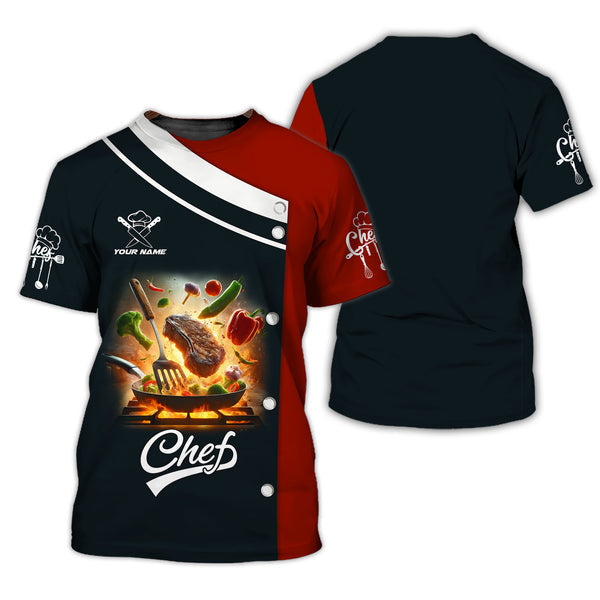 Personalized Chef Shirt, All Over Printed