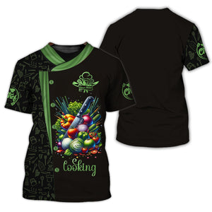 Personalized Cooking Shirts - Show Your Culinary Passion, All Over Printed