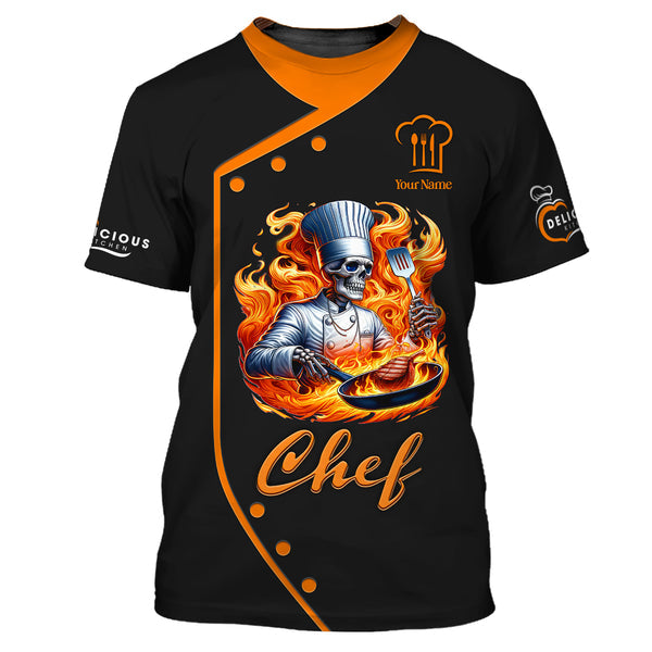 Personalized Chef Shirt, All Over Printed