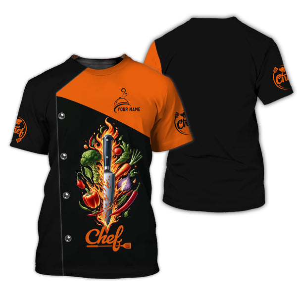 Personalized Chef Shirt, All Over Printed