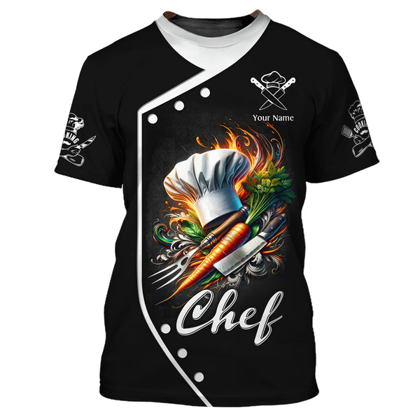 Personalized Chef Shirt, All Over Printed