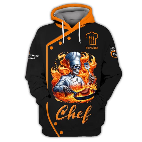 Personalized Chef Shirt, All Over Printed