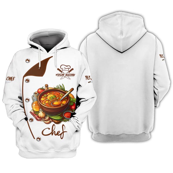 Personalized Chef Shirt, All Over Printed