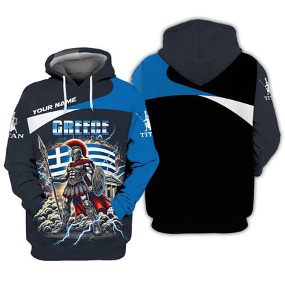 Greece Shirt, Gift For Greece Lover, All Over Printed