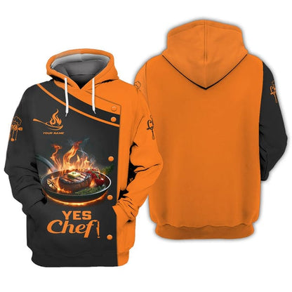 Personalized Chef Shirt, All Over Printed