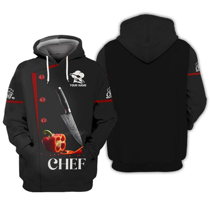 Personalized Chef Shirt, All Over Printed