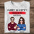 Personalized Couple T-shirt -Hubby & Wifey Season 10 Est.2013