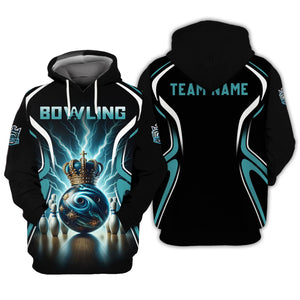 Personalized Bowling Team Shirt - Strike in Winning Style, All Over Printed