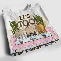 Personalized Cat Shirt - It's Too People Outside