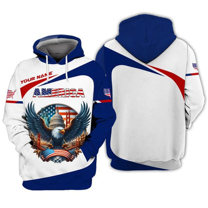 Personalized American Shirt, All Over Printed